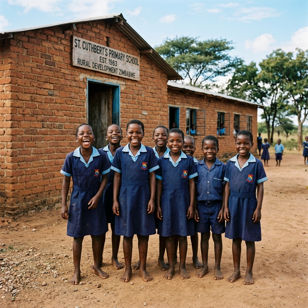 School learners in the Gezani area