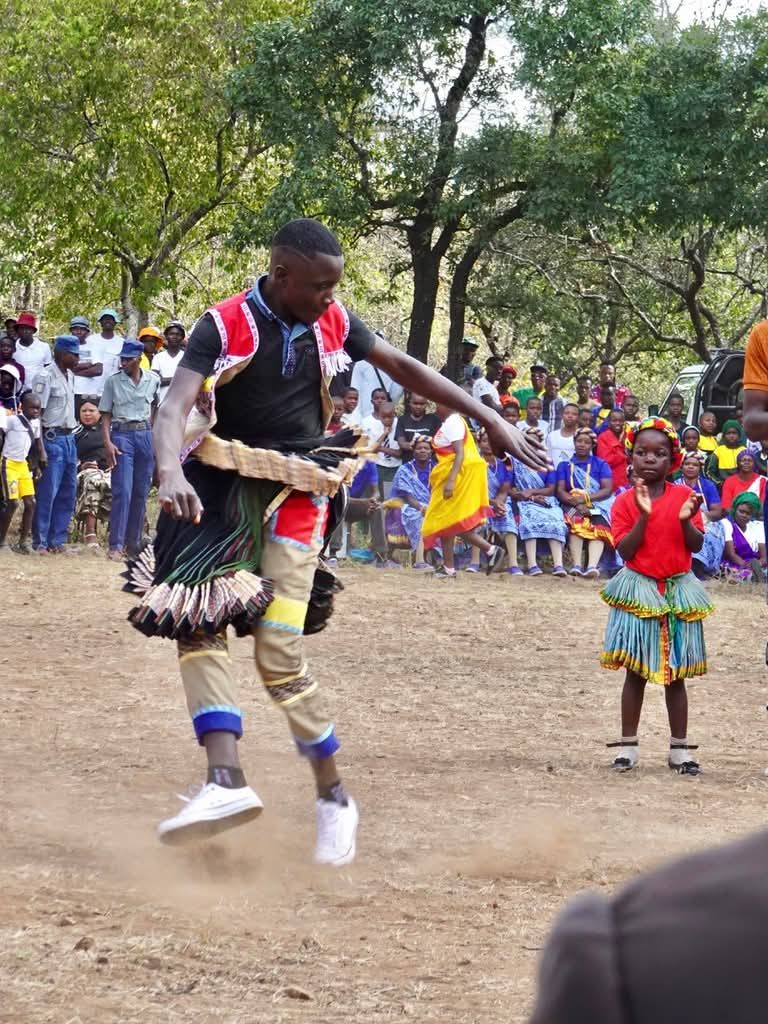 Dancer in traditional regalia at Gezani Day 2026
